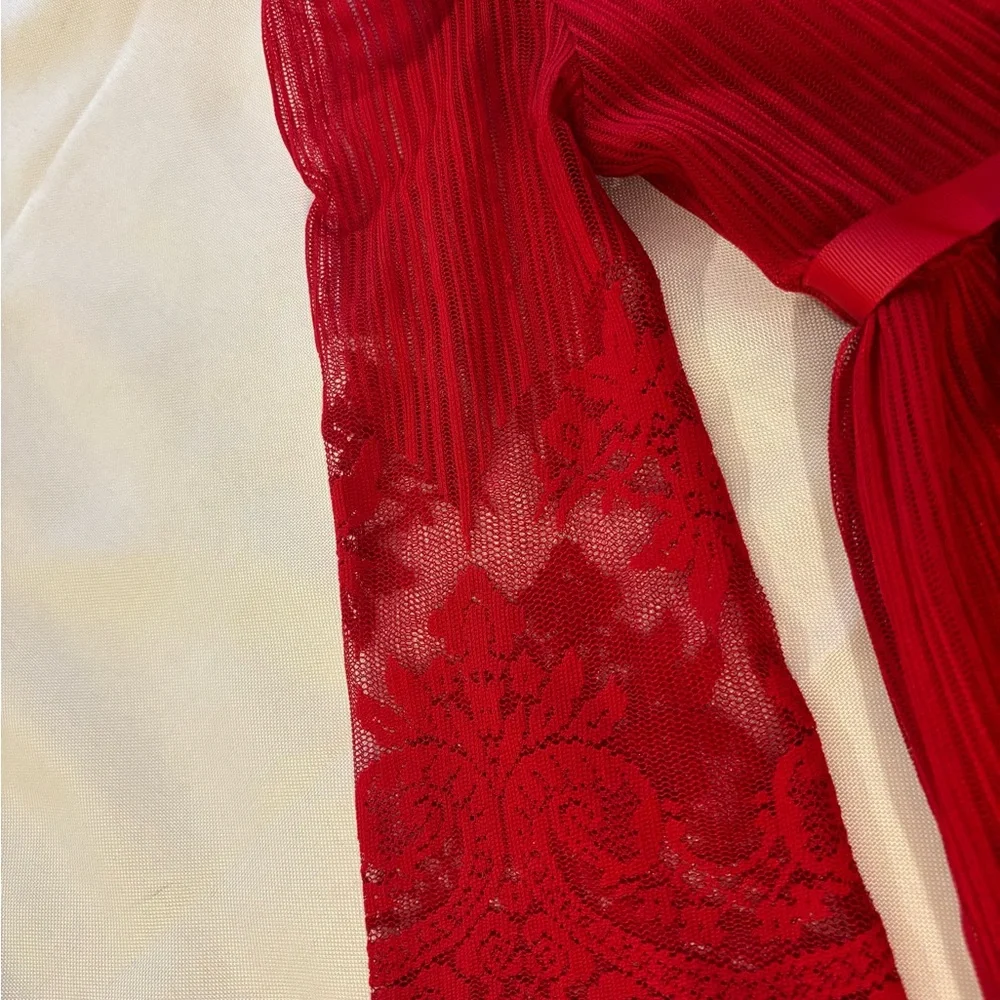 Elegant Red Lace‎ Kids Dress
